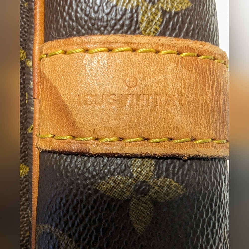AUTHENTIC Louis Vuitton Monogram Brown Keepall Bandoulière 55 Travel Bag - Picture 13 of 16